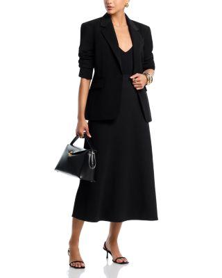 Suit Jacket & Flared Midi Skirt - Exclusive by AQUA