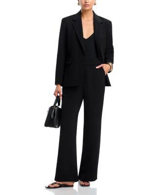 Suit Jacket & Wide Leg Suit Pants - Exclusive by AQUA
