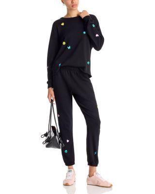 Tessa Pullover & Avery Crop Sweatpants - Exclusive by AQUA