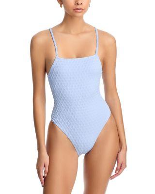 Textured One Piece Swimsuit - Exclusive by AQUA