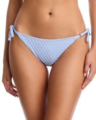 Textured Side Tie Bikini Bottom - Exclusive by AQUA