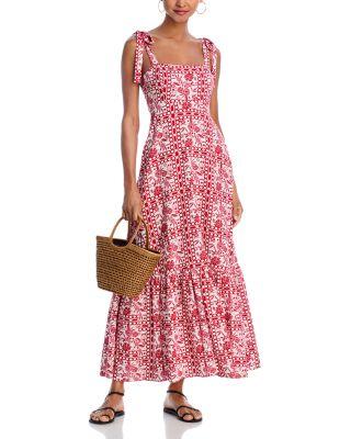 Tile Print Maxi Dress - Exclusive by AQUA