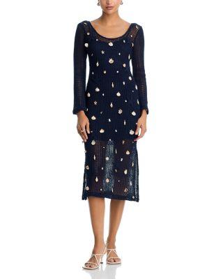 Treasure Crocheted Midi Dress by AQUA