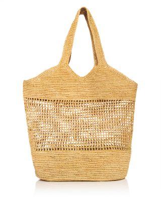 Woven Straw Tote Bag - Exclusive by AQUA