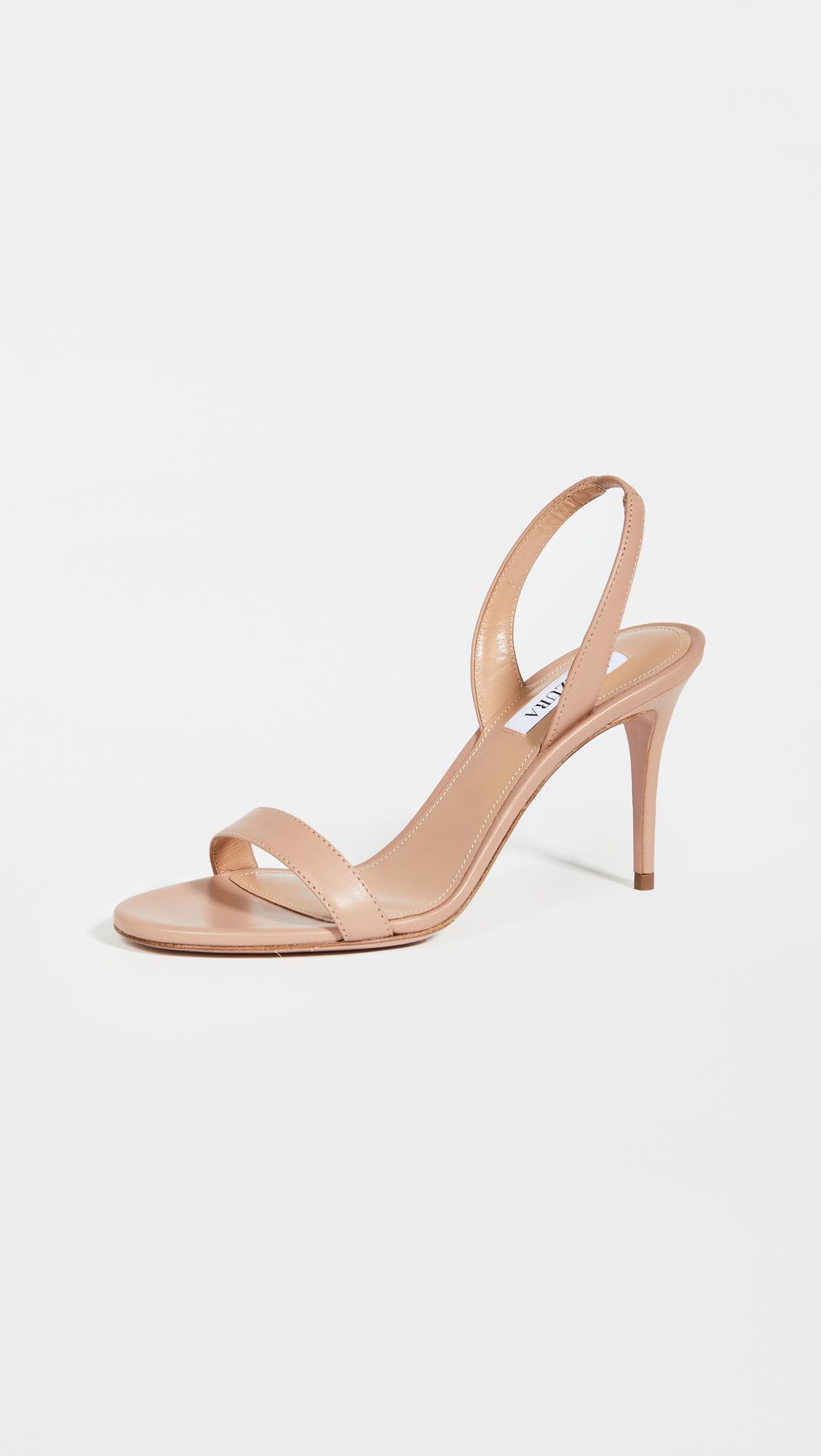 85mm So Nude Sandals by AQUAZZURA