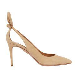 Bow tie pumps 85 by AQUAZZURA