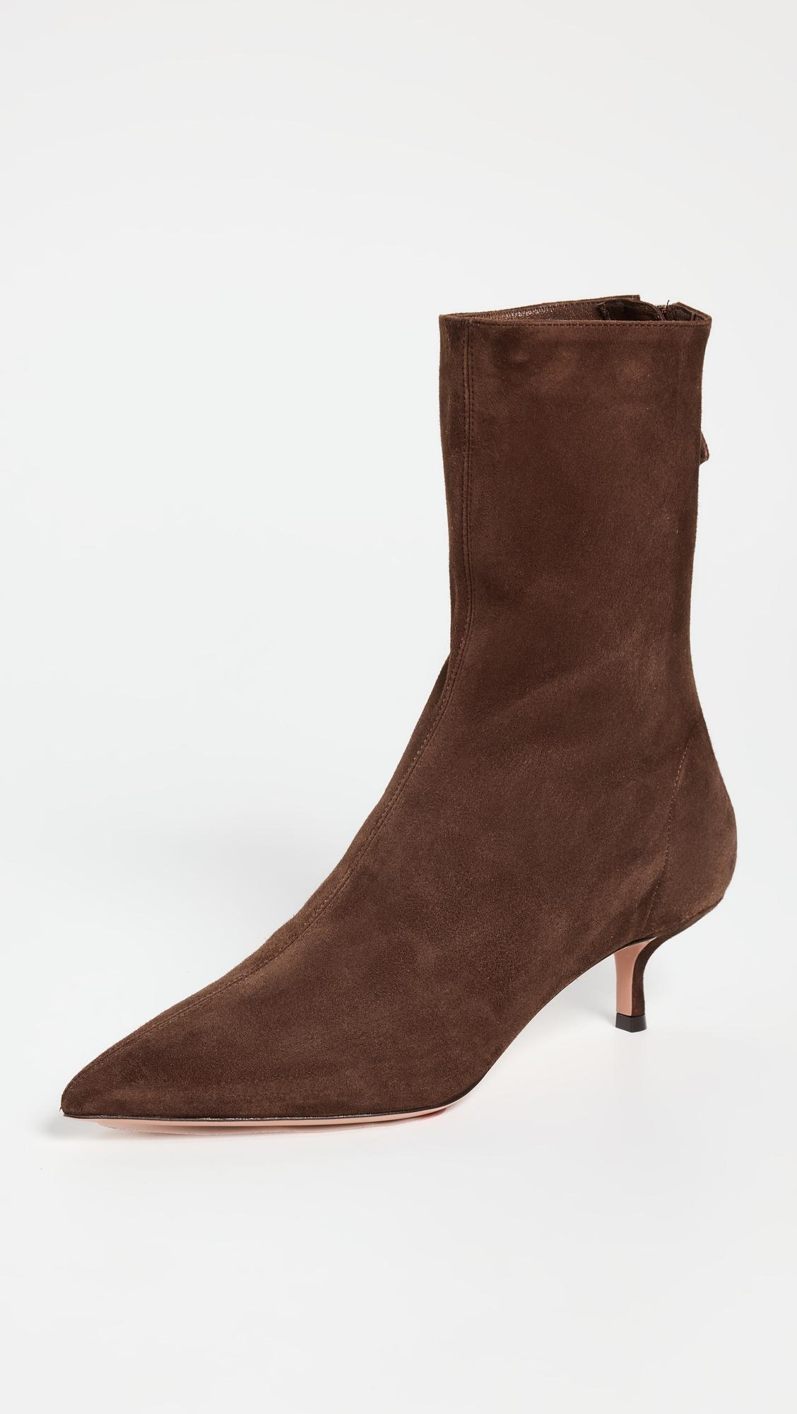 Montmartre Booties 50mm by AQUAZZURA