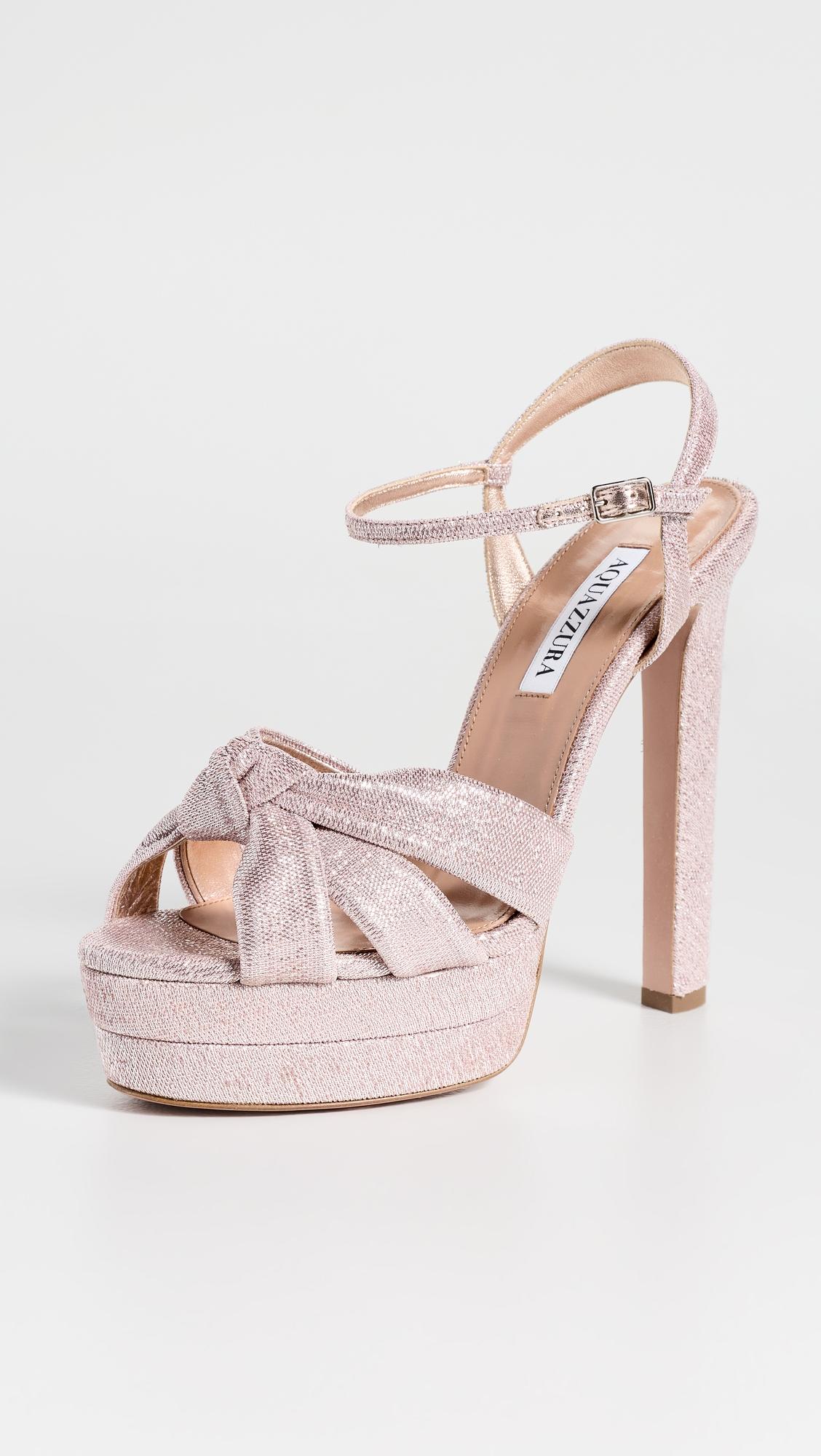 Nina Sandals Plateau 130mm by AQUAZZURA