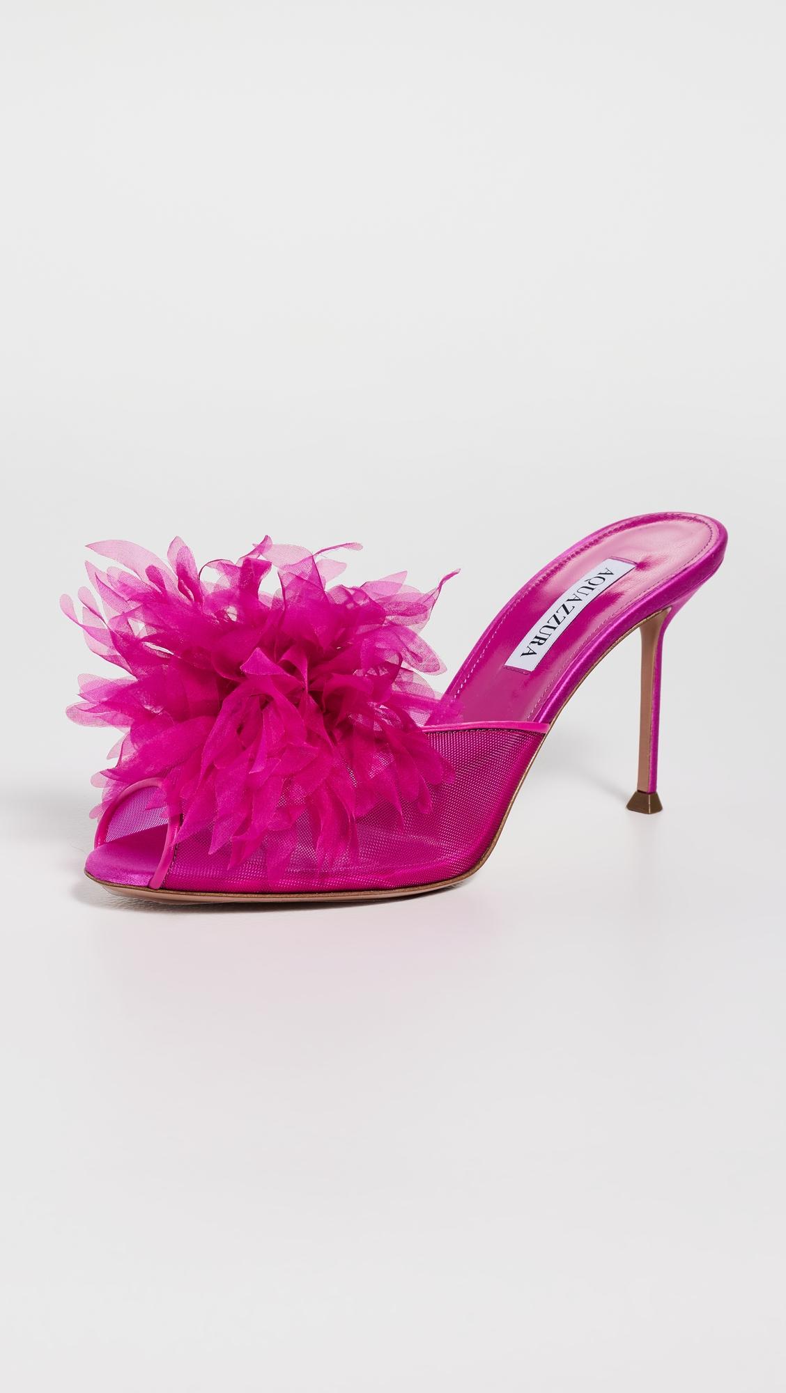 Pome Mules 85 by AQUAZZURA