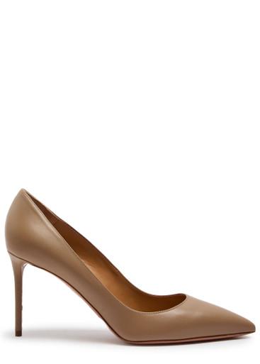 Purist 85 leather pumps by AQUAZZURA