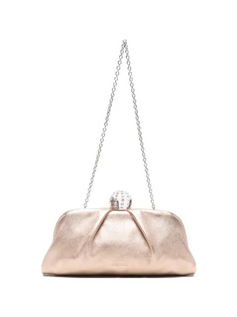 Tequila chain-strap clutch bag by AQUAZZURA