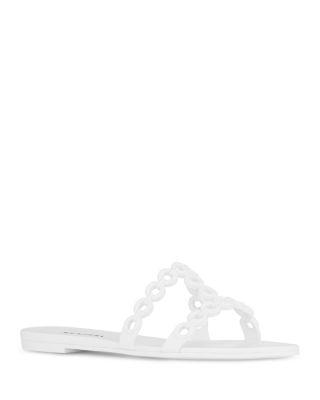 Women's Infinity Chain Jelly Sandals by AQUAZZURA