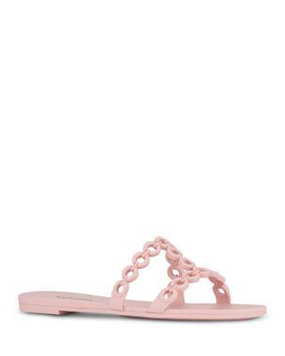 Women's Infinity Chain Jelly Sandals by AQUAZZURA