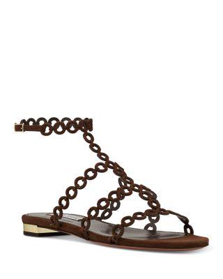 Women's Infinity Chain Sandals by AQUAZZURA