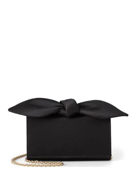bow tie clutch bag by AQUAZZURA