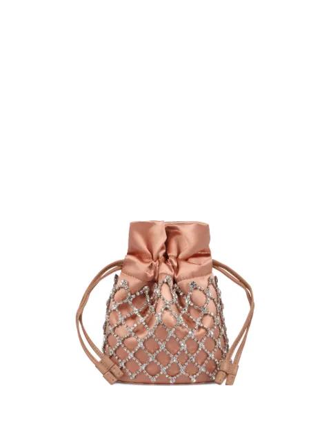 mini Crystal Lover clutch bag by AQUAZZURA