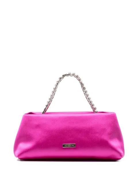mini Temptation crystal-embellished tote bag by AQUAZZURA