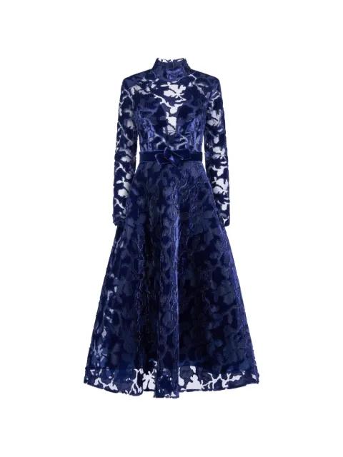 bow appliqué dress by ARAFTU