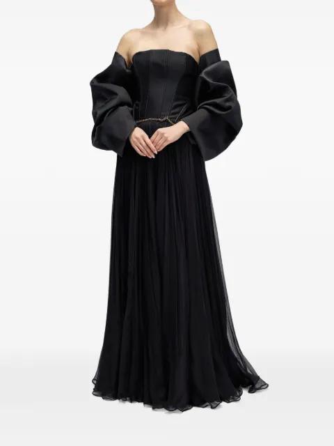 embellished gown by ARAFTU