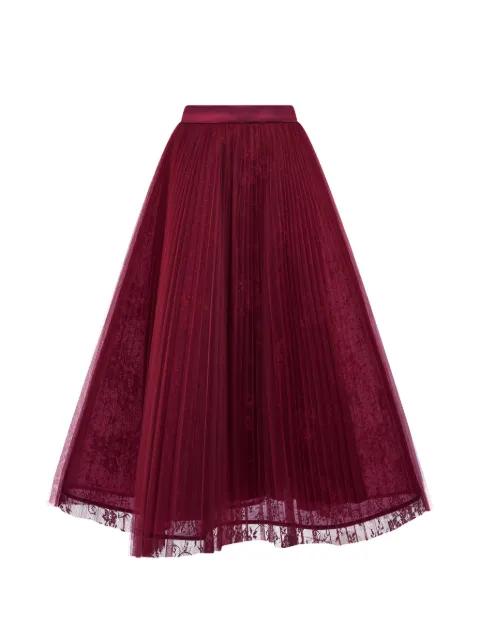 pleated lace skirt by ARAFTU