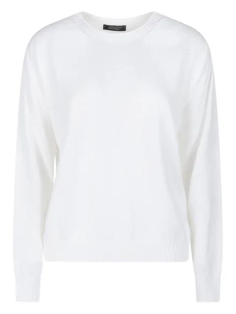 cotton crew-neck sweater by ARAGONA