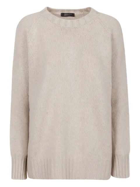 raglan-sleeve cashmere sweater by ARAGONA