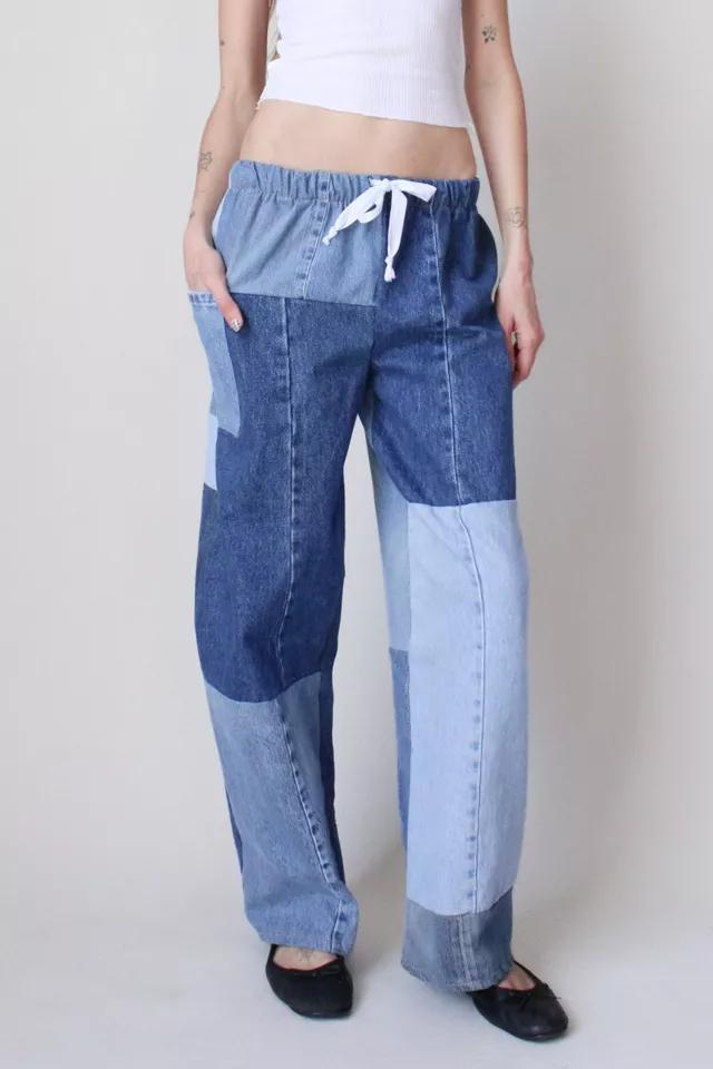 Vintage Reworked Eco Denim Pieced Pants by ARC