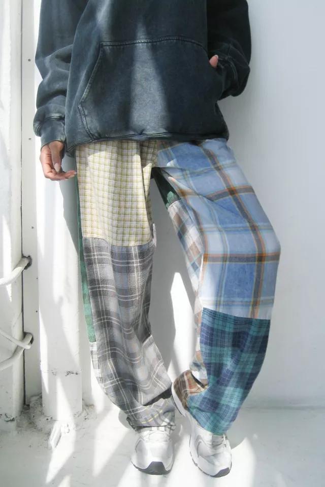 Vintage Reworked Flannel Pieced Pants by ARC