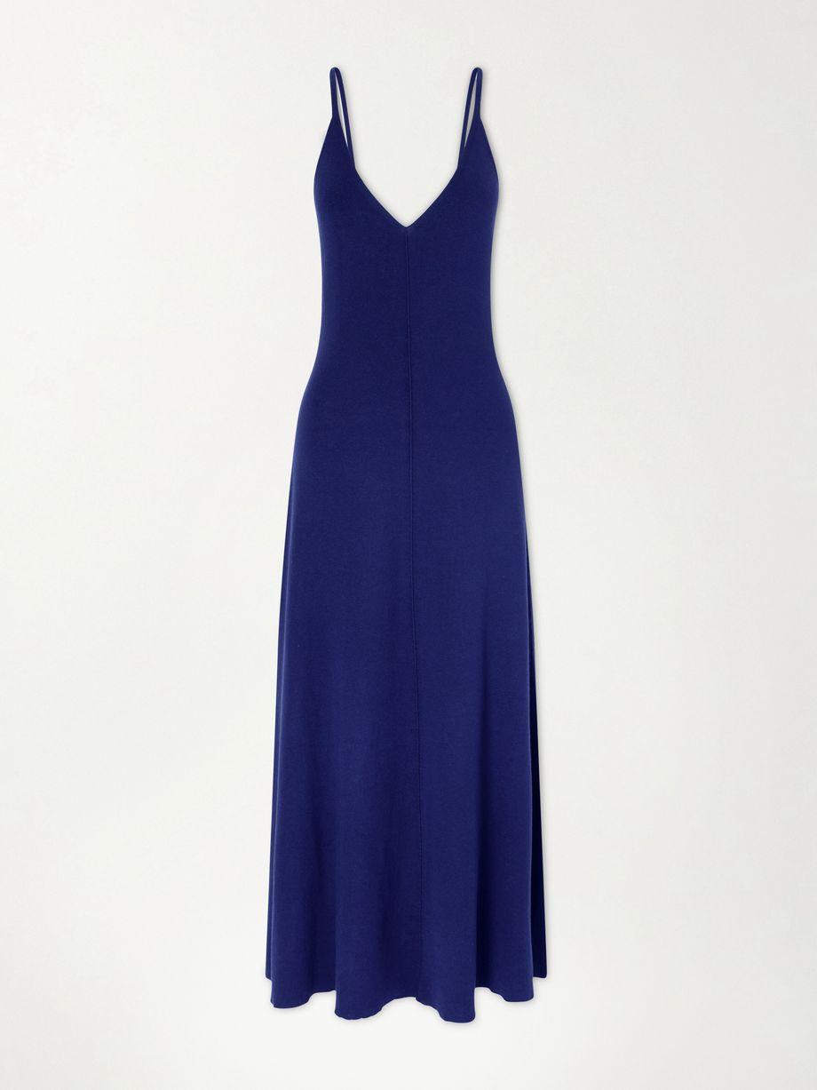 Clarbeston cotton, silk and cashmere-blend maxi dress by ARCH4
