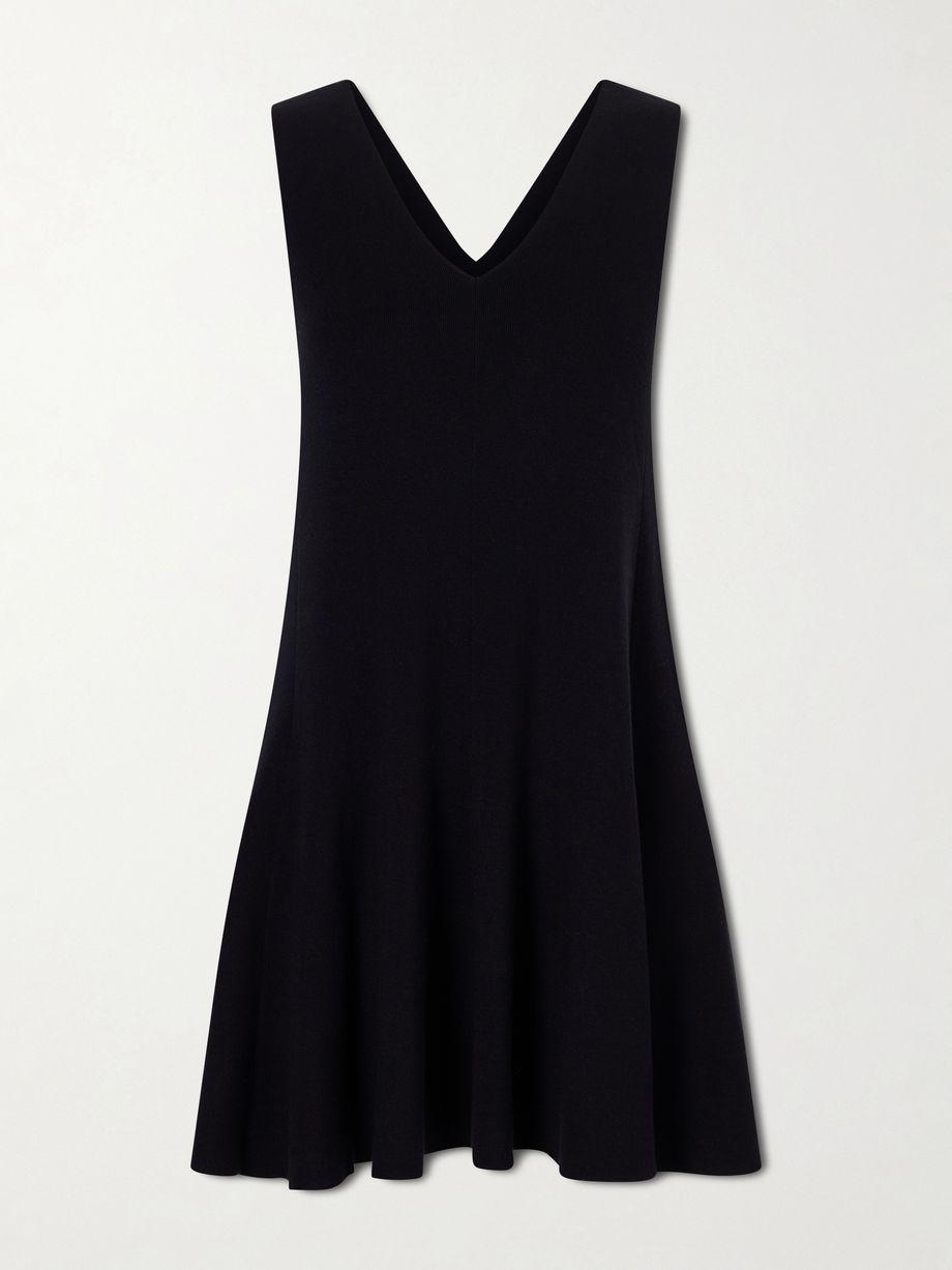 Cotton, silk and cashmere mini dress by ARCH4