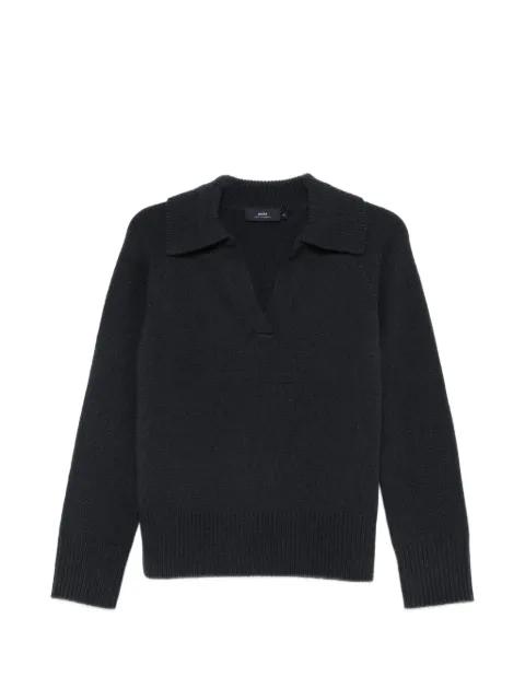V-neck collared sweater by ARCH4