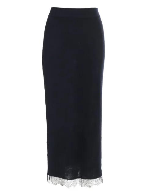 elasticated lace skirt by ARCH4