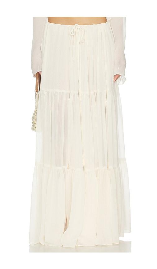 Arcina Ori Alessandra Skirt in Cream by ARCINA ORI