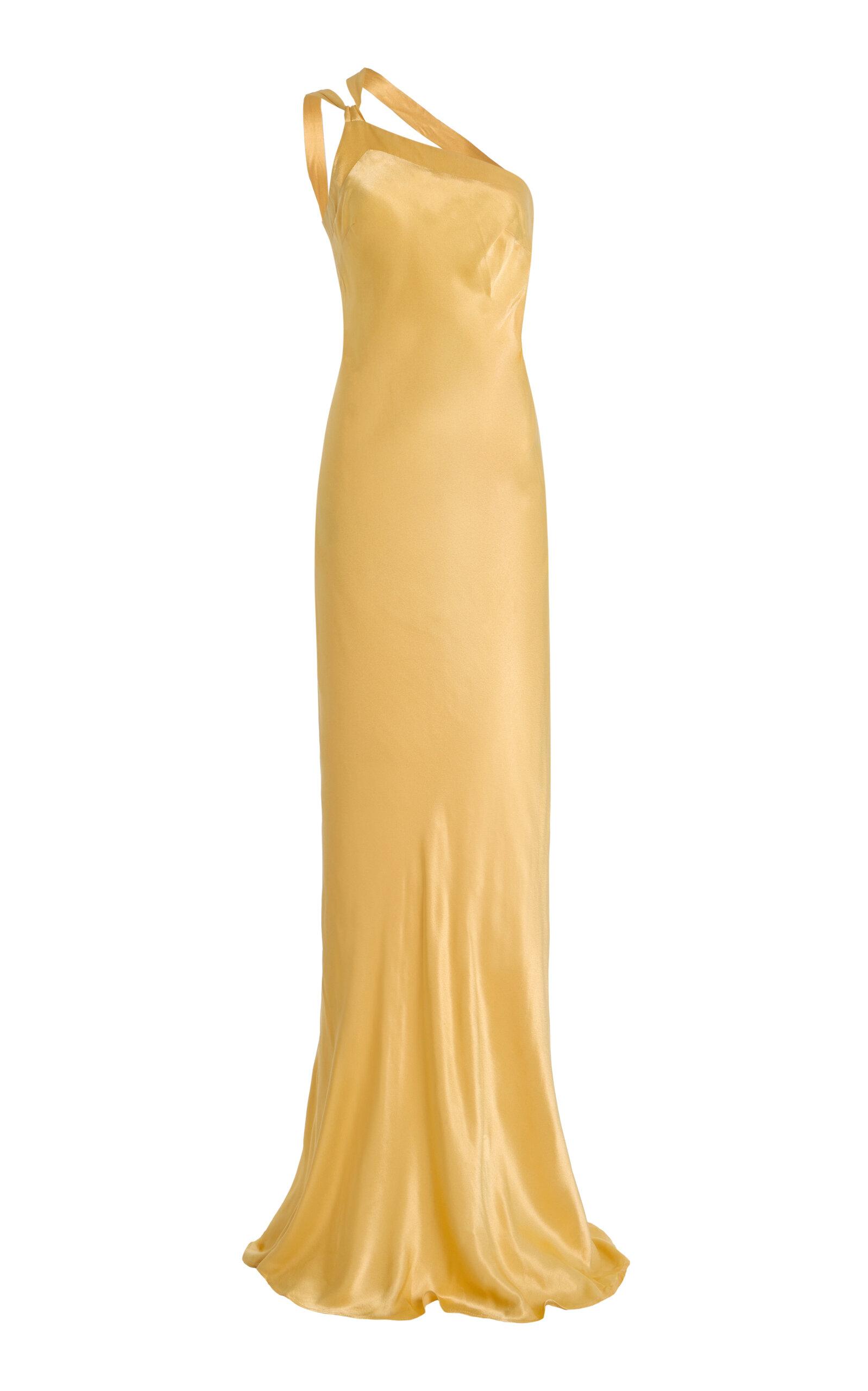 Arcina Ori Monique Open-Back Satin Gown - Moda Operandi by ARCINA ORI