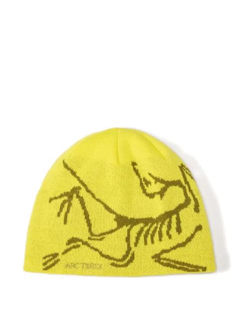 Bird graphic beanie hat by ARC'TERYX