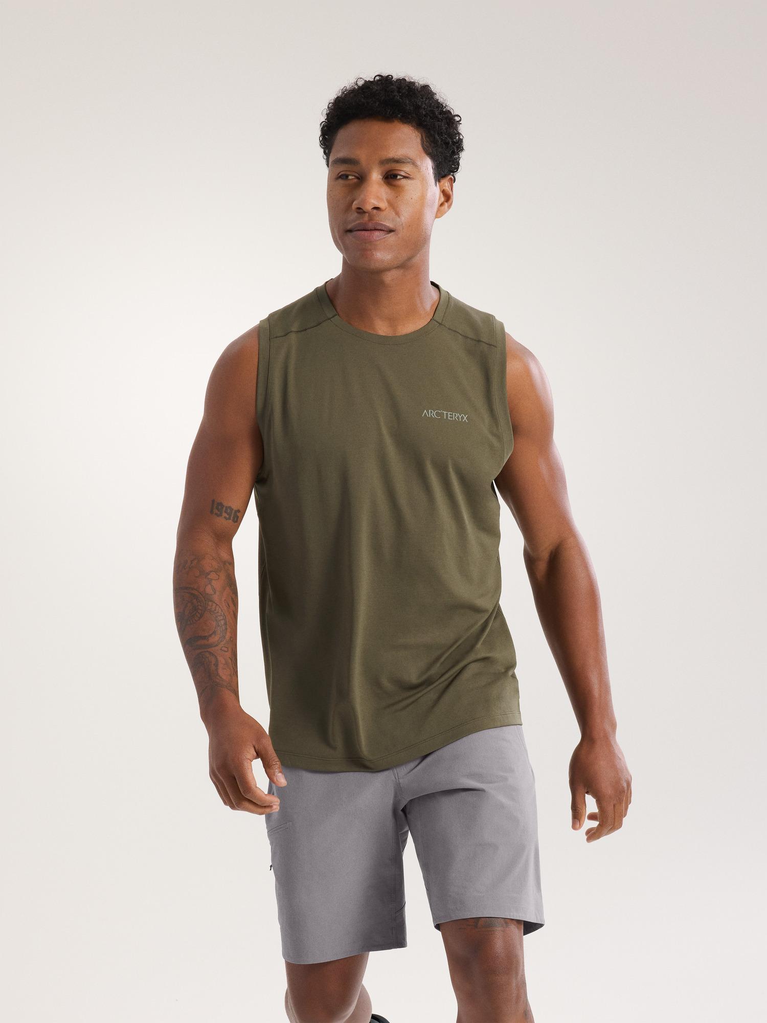 Cormac Arc'Bird Logo Tank Men's by ARC'TERYX