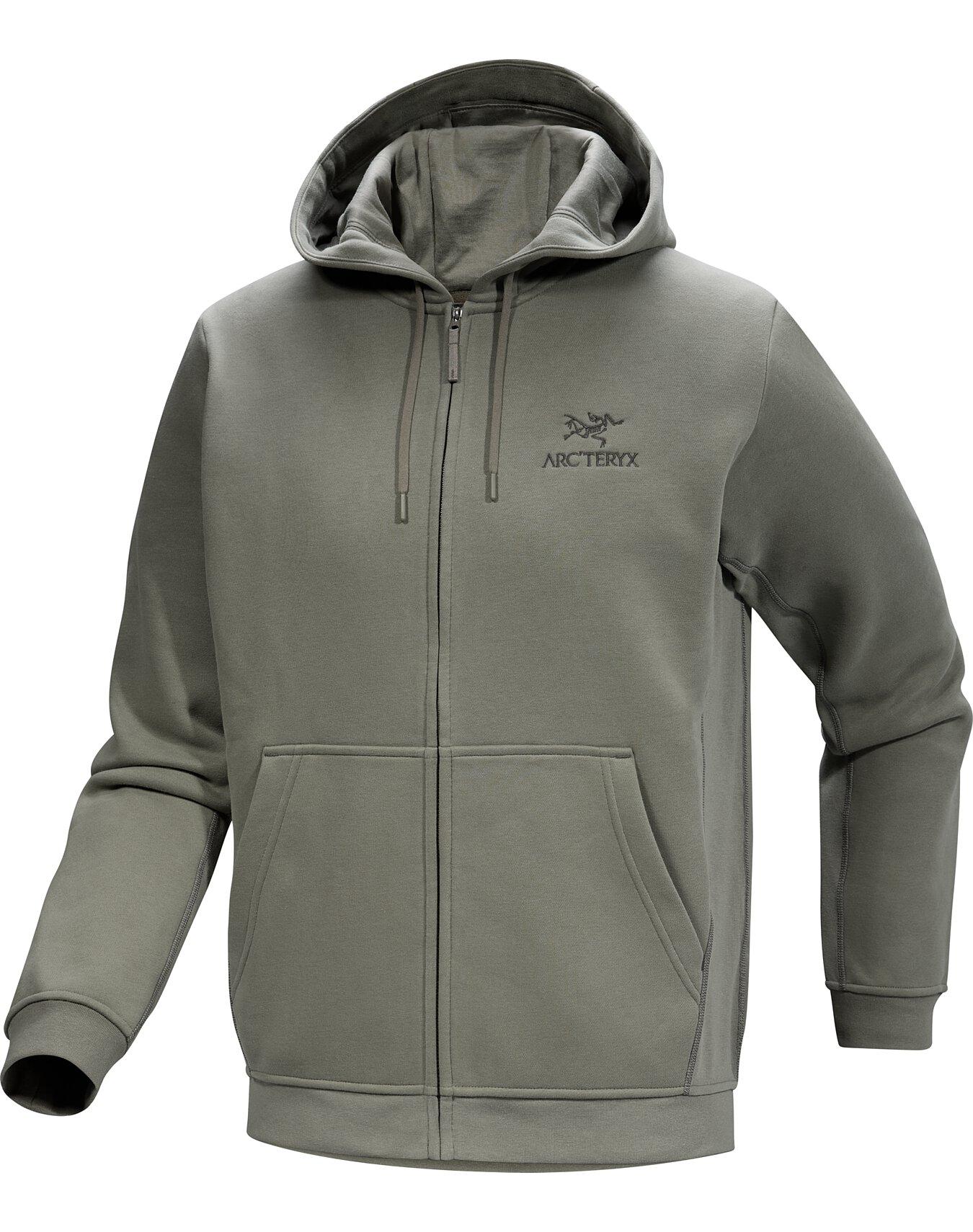 Emblem Fleece Full Zip Hoody Men's by ARC'TERYX
