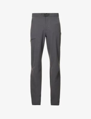 Gamma zip-pocket straight-leg regular-fit stetch-woven trousers by ARC'TERYX