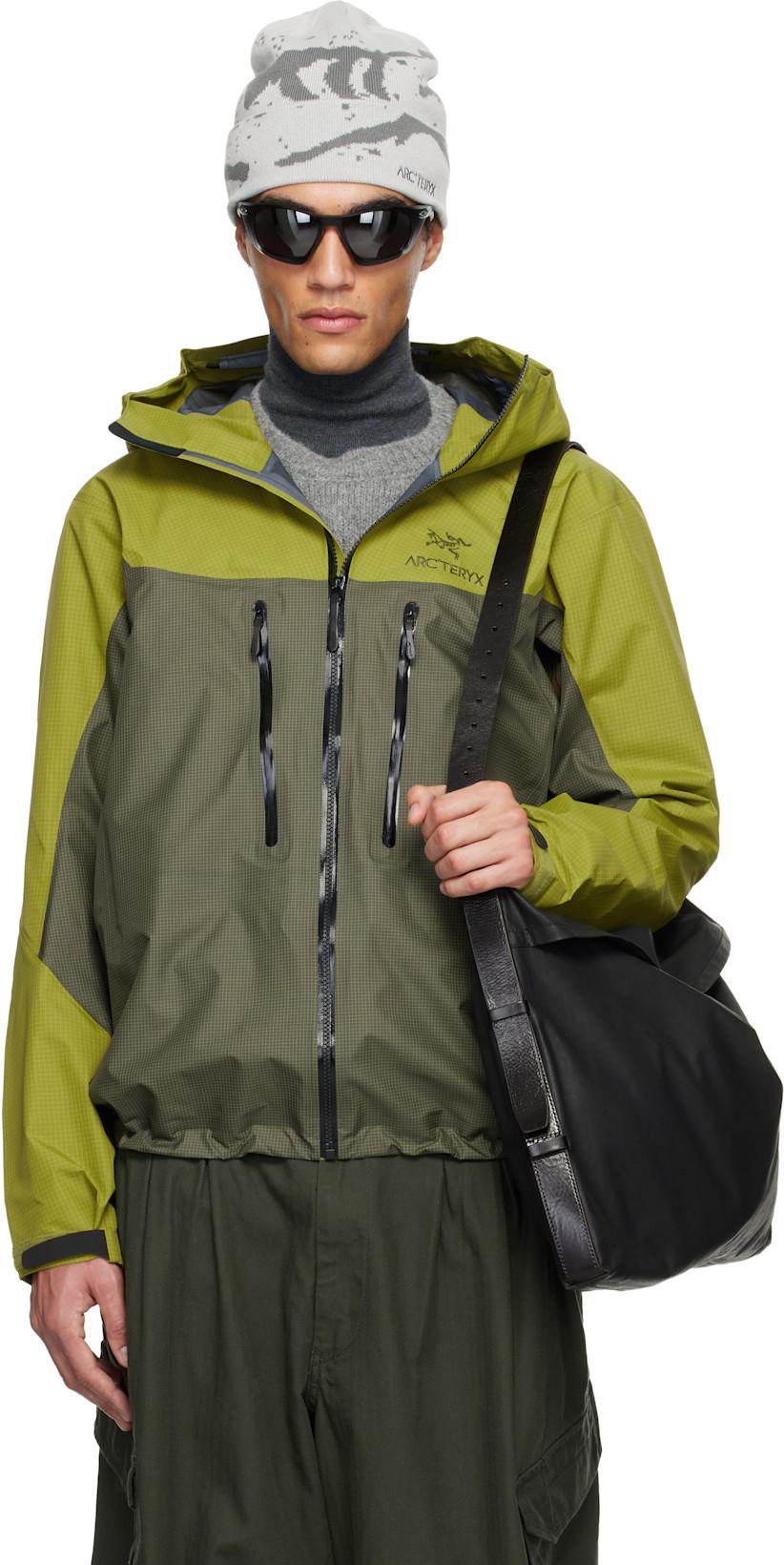 Khaki Alpha Jacket by ARC'TERYX
