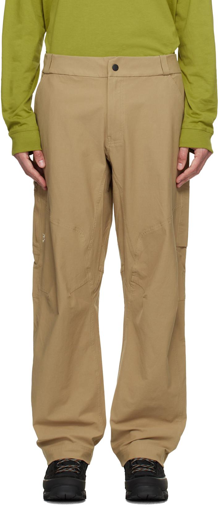 Khaki Cronin Trousers by ARC'TERYX