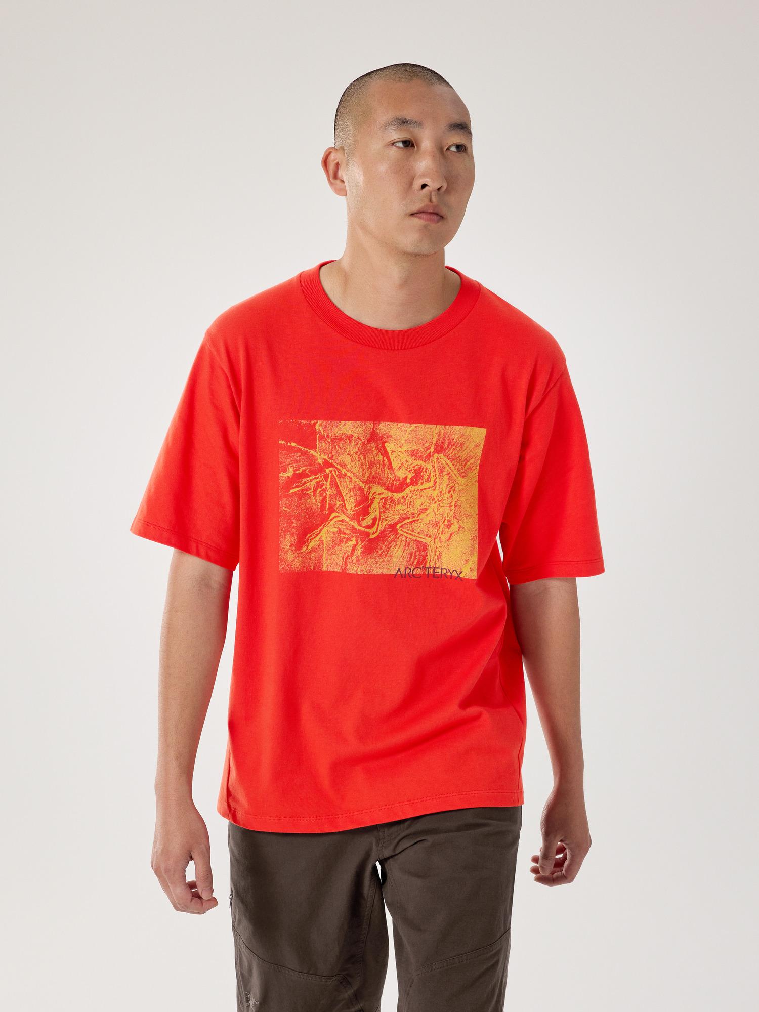 Kragg Cotton Lithographica Shirt SS Men's by ARC'TERYX