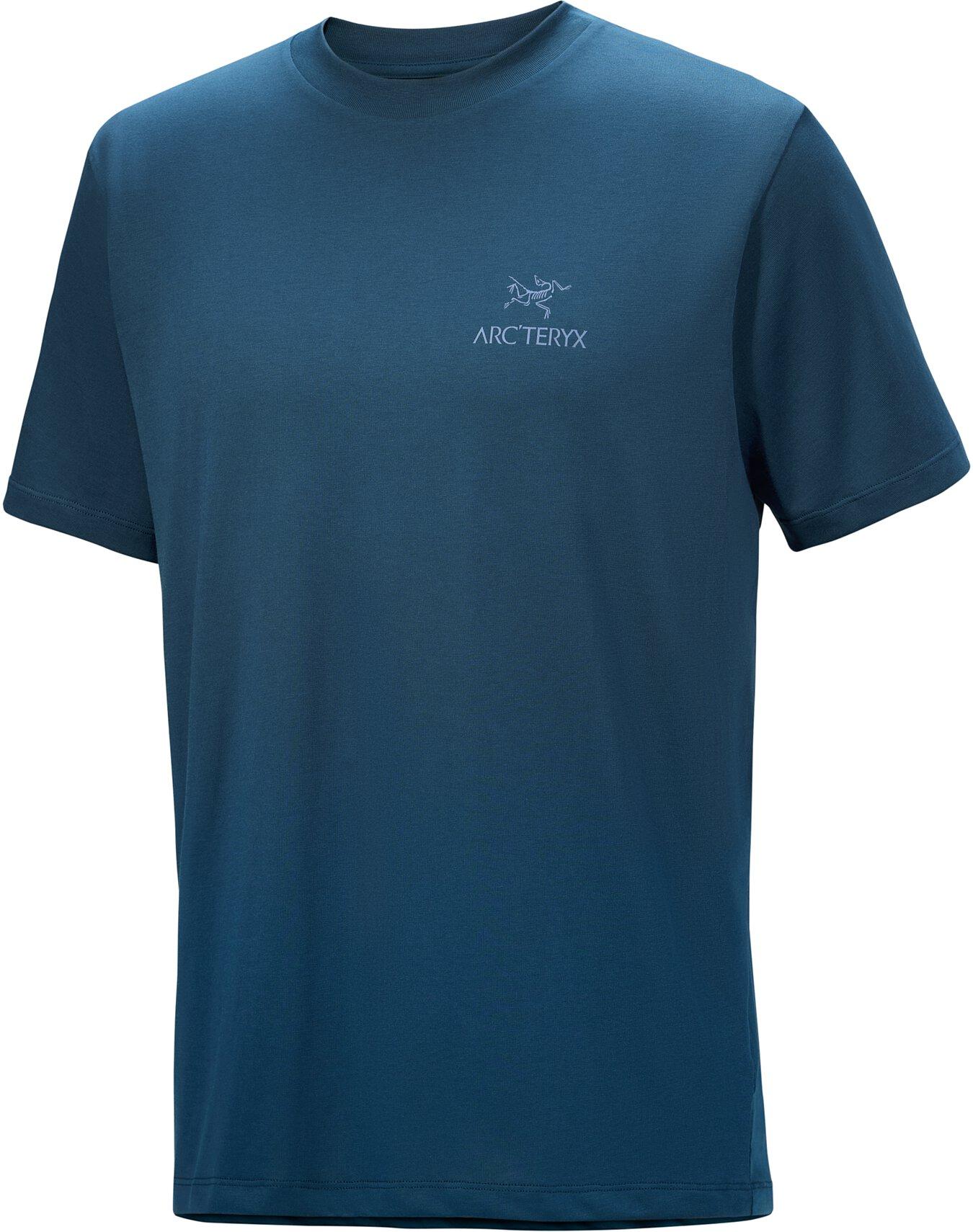 Kragg SL Cotton Bird Word Shirt SS Men's by ARC'TERYX