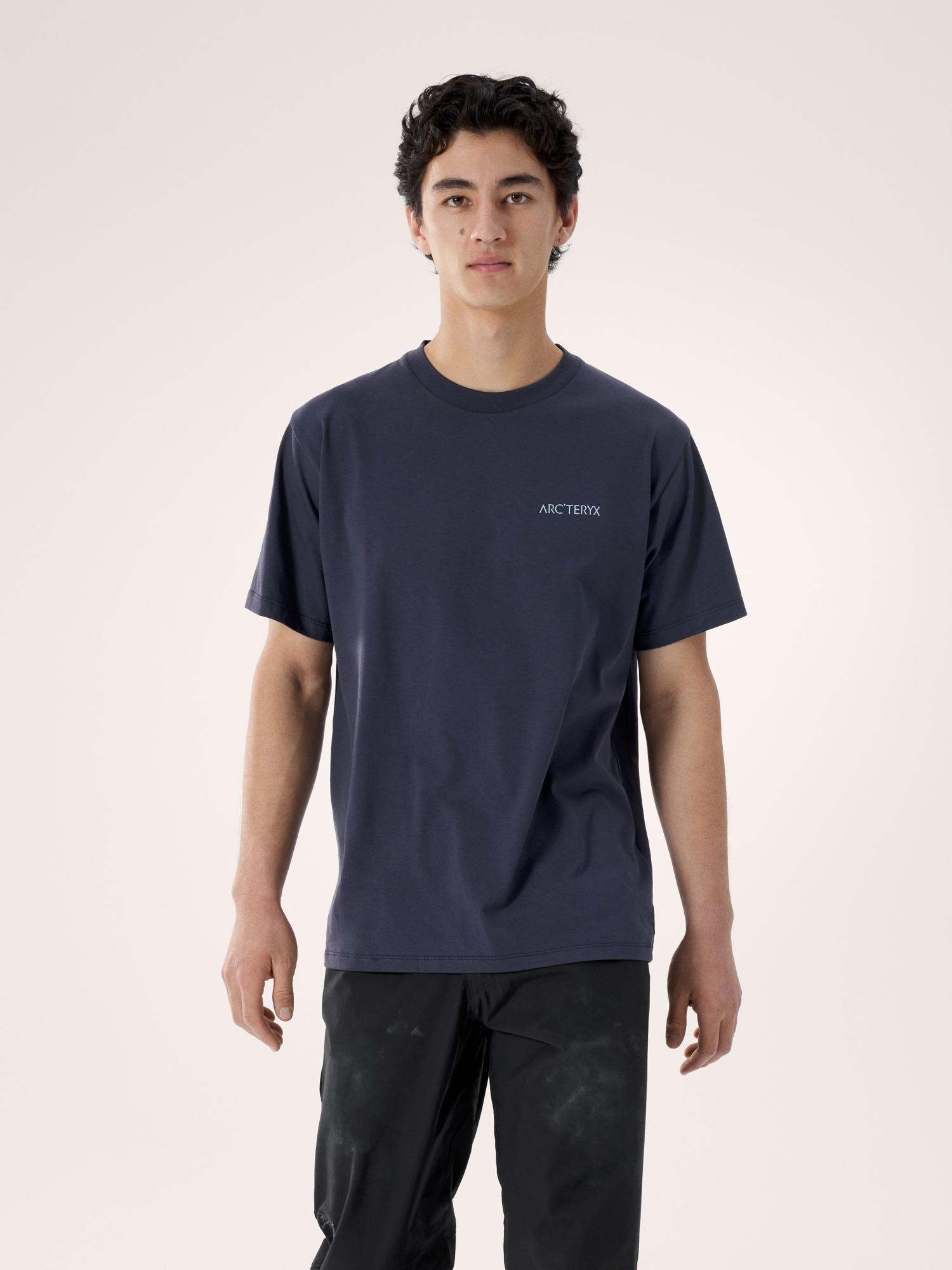 Kragg SL Cotton Blurred Bird Shirt SS Men's by ARC'TERYX
