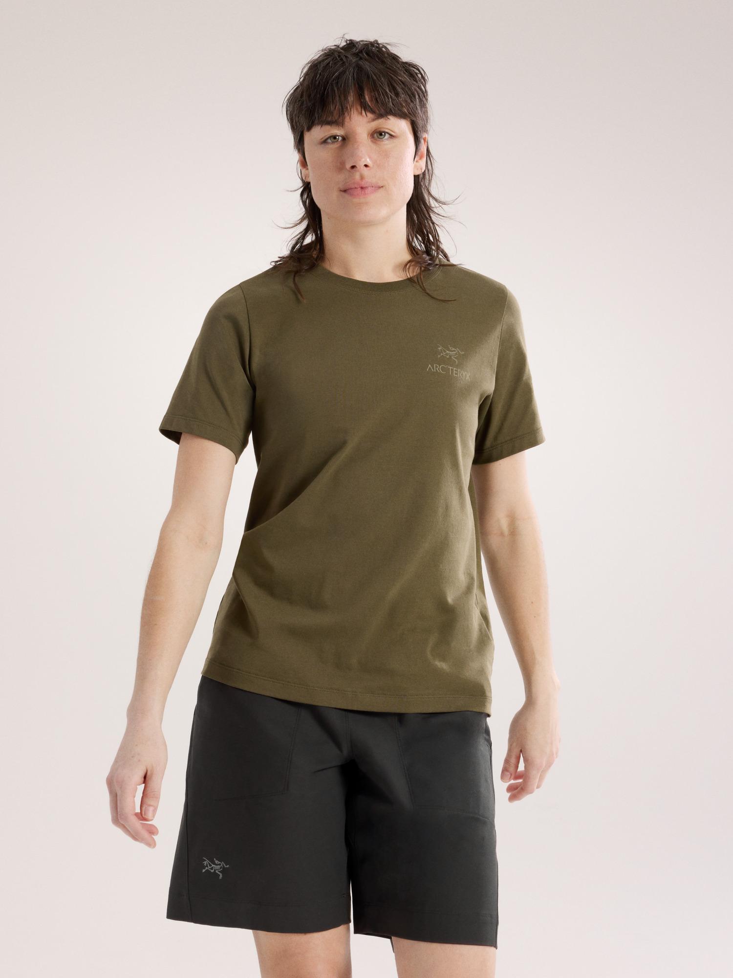 Kragg SL Cotton Emblem Crew Shirt SS Women's by ARC'TERYX