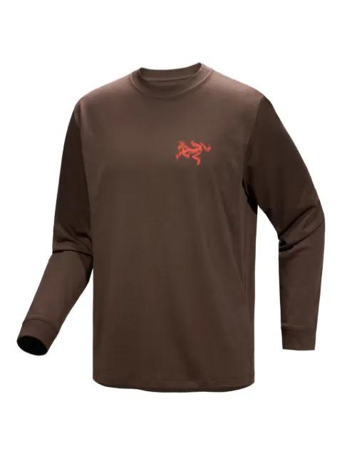 Kragg SL logo graphic long-sleeve T-shirt by ARC'TERYX