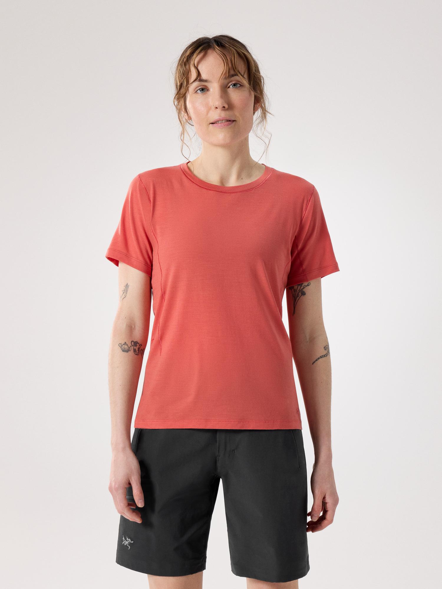 Lana Merino Wool Crew Shirt SS Women's by ARC'TERYX