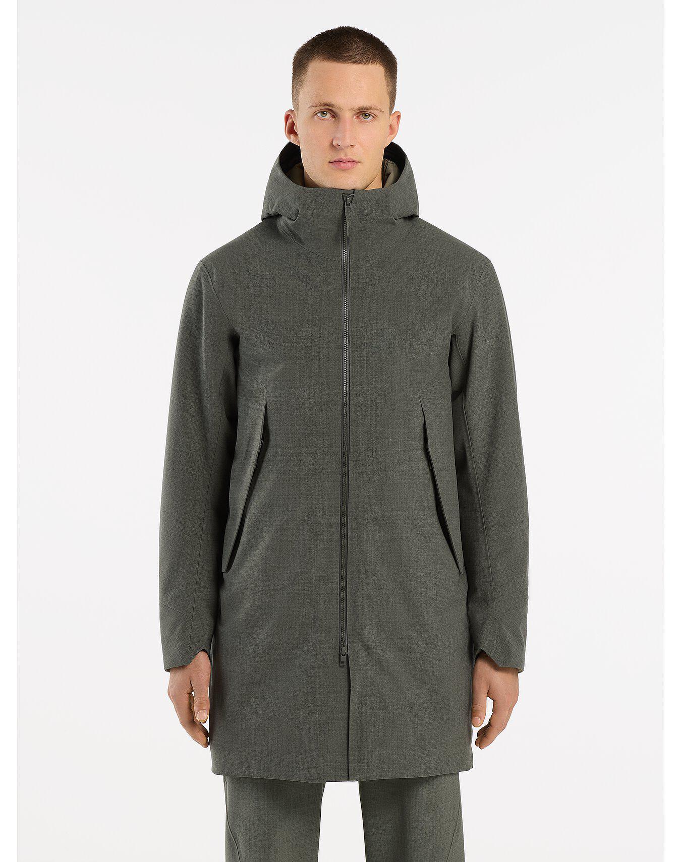 Monitor Insulated Tech Wool Coat Men's by ARC'TERYX