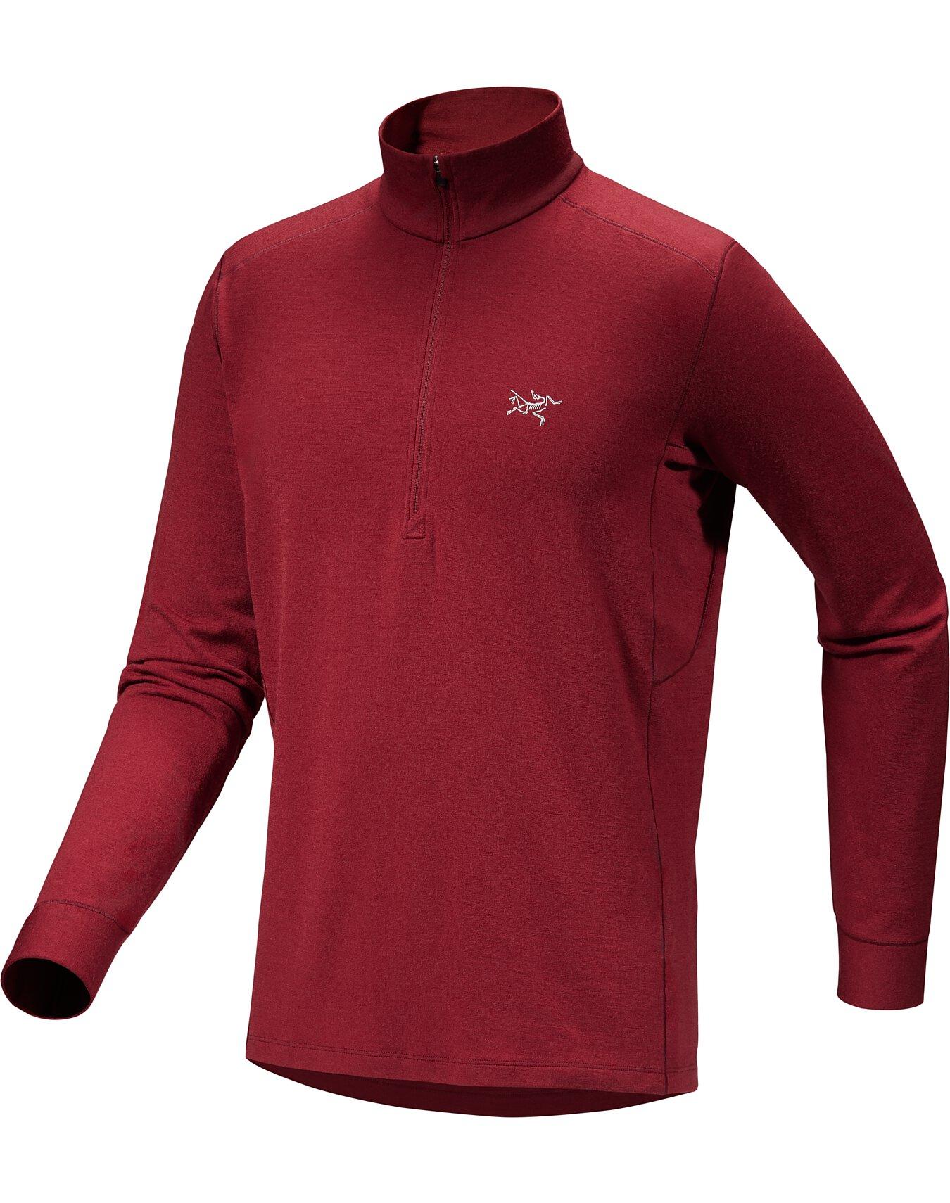 Rho Merino Wool Zip Neck Men's by ARC'TERYX