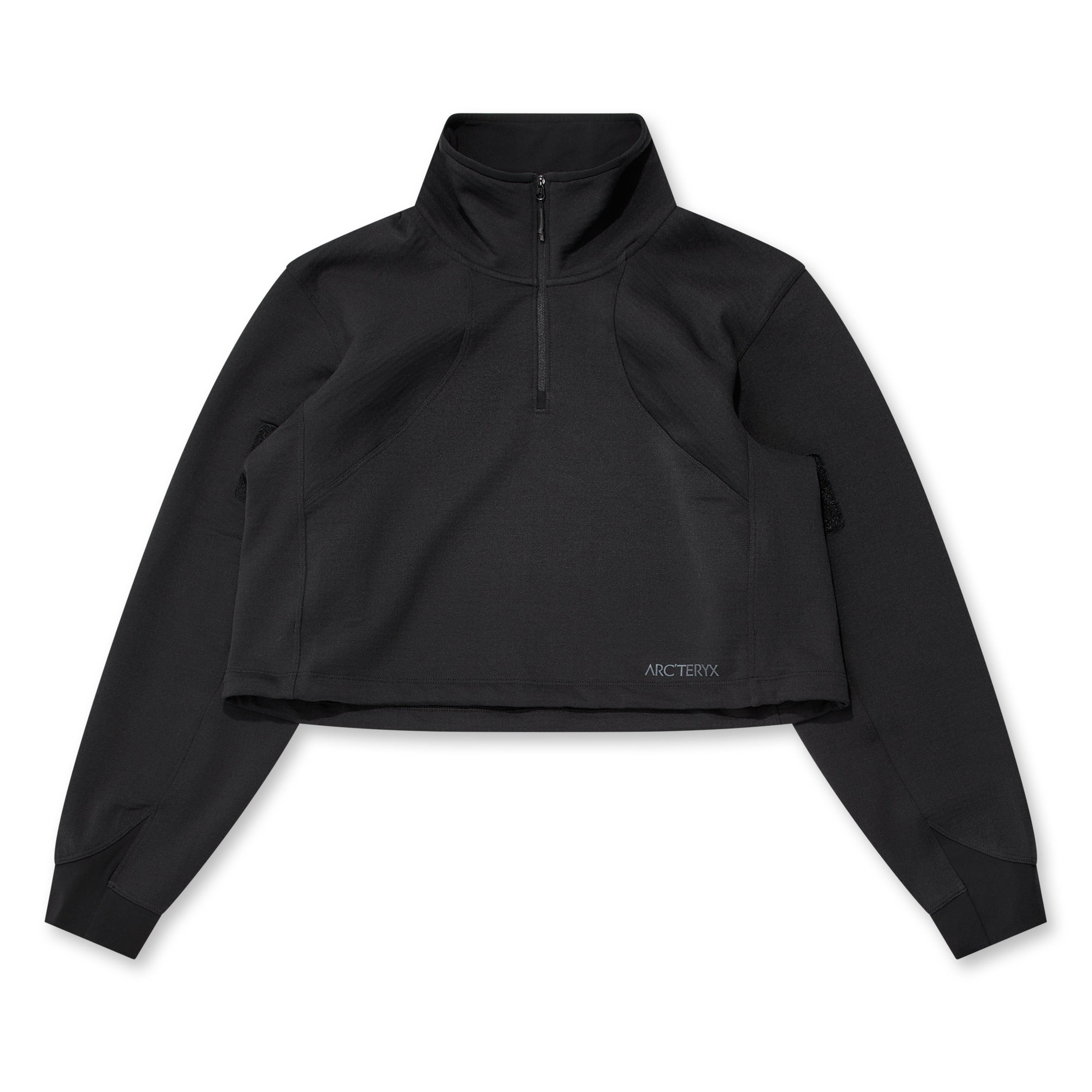 Arc’teryx System_A - Women’s Lera Half Zip Sweatshirt - (Black) by ARCTERYX SYSTEM A