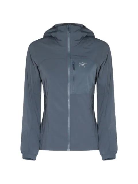 logo-embroidered hoodied jacket by ARC'TERYX